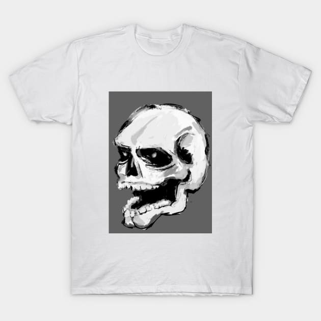 Skull T-Shirt by miacomart